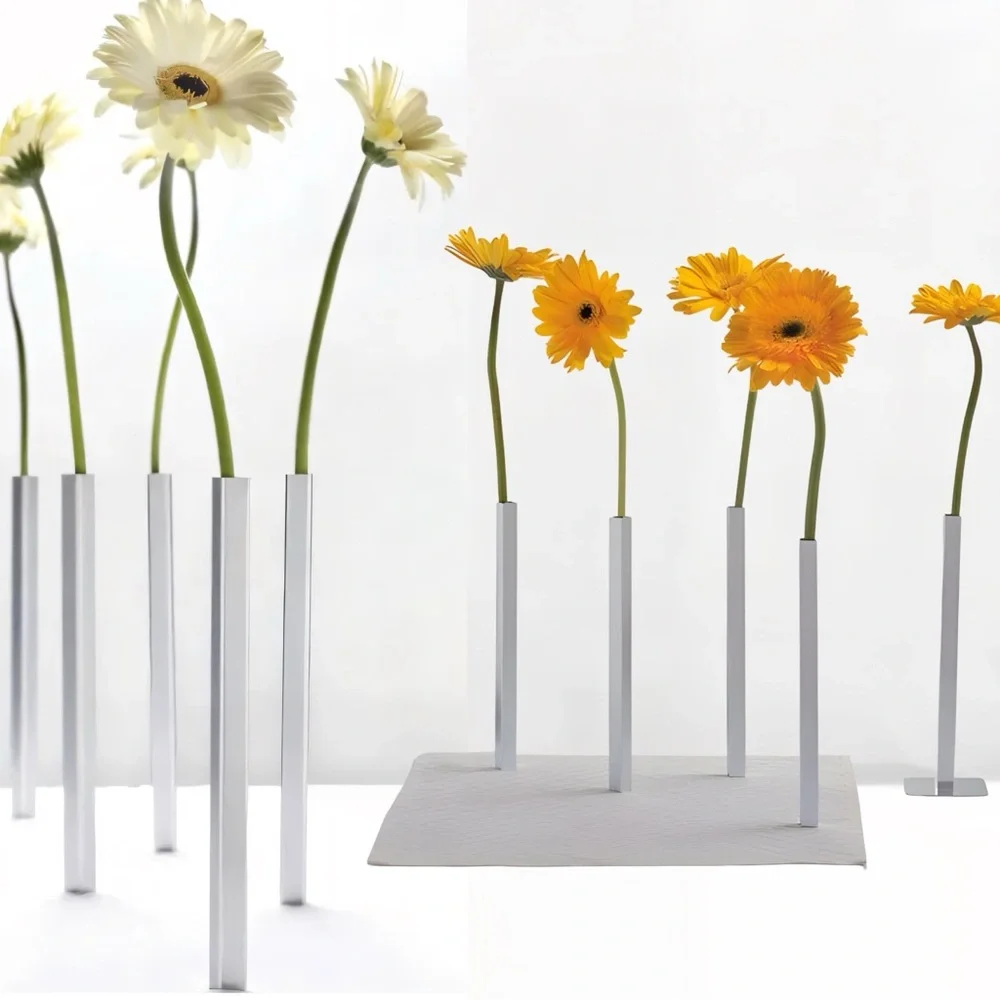Magic Magnetic Flower Vases Modern Floating Illusion Set of 10 | Uncommon Goods - Picture 1 of 12